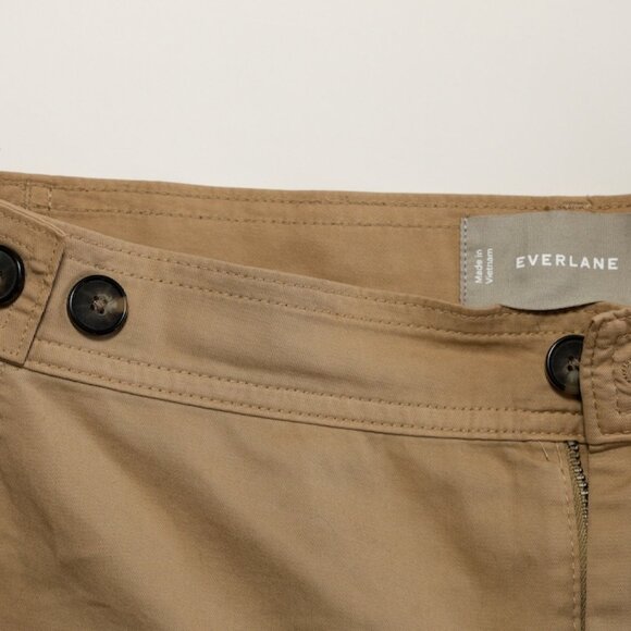 The Barrel Pant Everlane Size 2 Women's Trench Coat Khaki - Picture 9 of 16